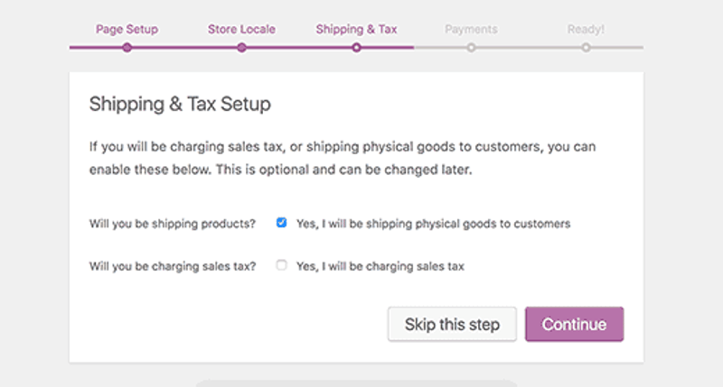Informacje o wysyłce i podatku WooCommerce