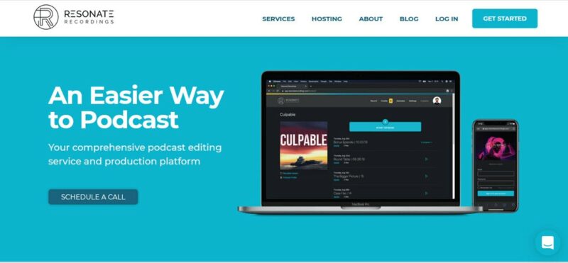 Resonate Podcast Hosting